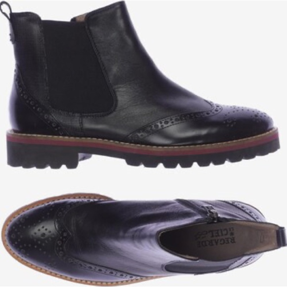 Regarde le Ciel Spanish Leather Wingtip Ankle Boots Men’s size 40